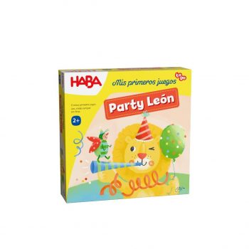 juego de memoria infantil party leon haba mis primeros juegos to go con fichas y carta