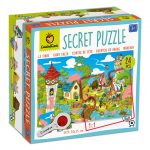 puzzle infantil hadas ludattica secret puzzle con lupa magica