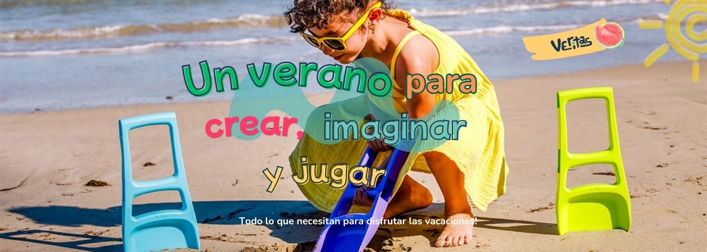 juguetes de verano para niños en la playa