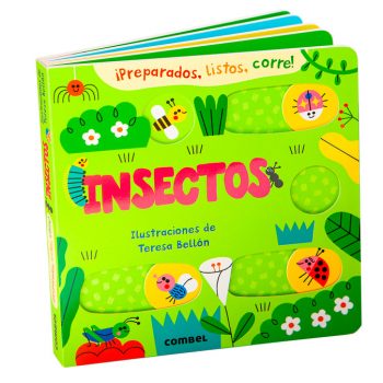 Libro infantil insectos interactivo