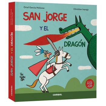 Libro infantil pop-up San Jorge y el dragón