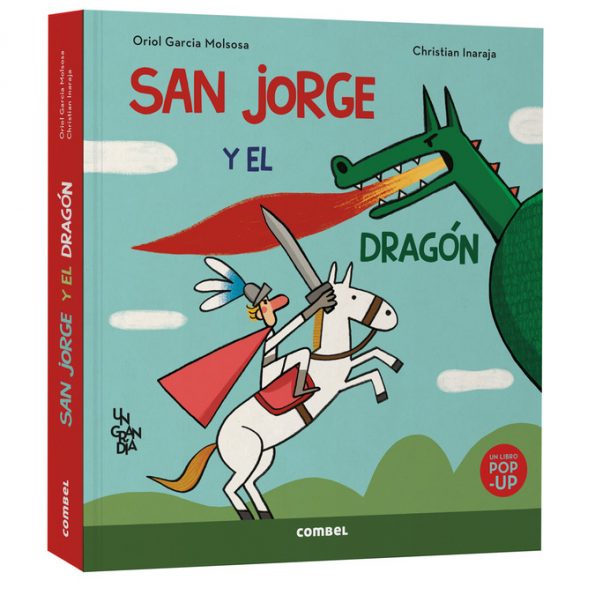 Libro infantil pop-up San Jorge y el dragón