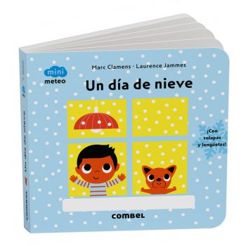 libro interactivo bebe un dia de nieve solapas lenguetas cuento infantil