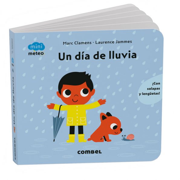 libro interactivo bebe un dia de lluvia solapas lenguetas cuento infantil