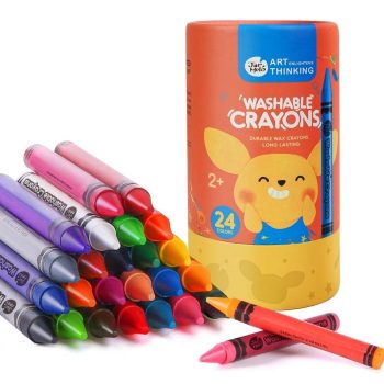 Crayones lavables infantiles Jarmelo 24 colores