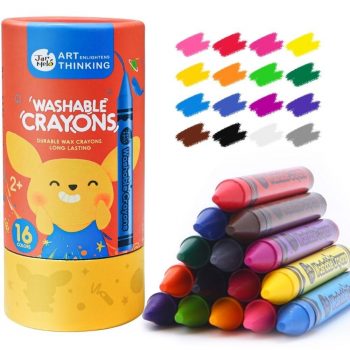 Crayones lavables infantiles Jarmelo 16 colores