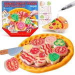 Set pintura de espuma Pizza Jarmelo efecto 3D