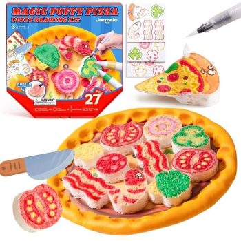 Set pintura de espuma Pizza Jarmelo efecto 3D
