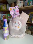 Pack regalo comunión con mochila toalla microfibra y botella infantil