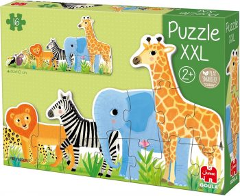 puzzle xxl selva goula 16 piezas gigantes