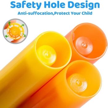 Tapones con sistema de ventilación de seguridad antiasfixia de los rotuladores lavables infantiles Jarmelo.