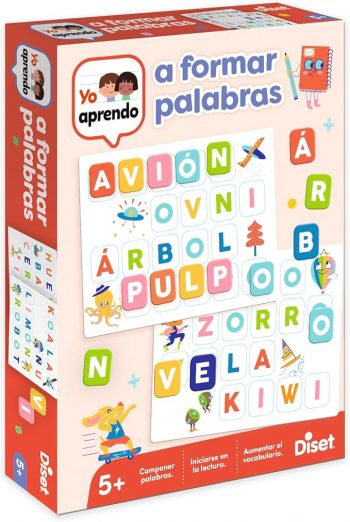 juego educativo diset yo aprendo a formar palabras