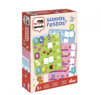 yo aprendo sumar y restar juego educativo matemático