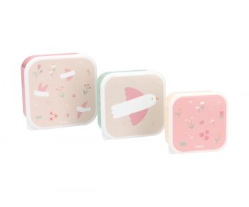 Set de 3 Cajas Almuerzo Blossom Birds Tutete