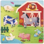 puzzle granja mamas y bebes