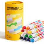 Crayones suaves lavables infantiles Jarmelo | Twist-up. 6, 12 y 24 colores