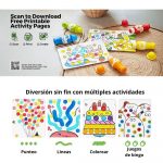 set-creativo-marcadores-dot-family-jarmelo-6-colores
