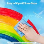 Crayones para Cristal Jarmelo – 6 uds. Lavables
