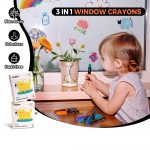 Crayones para Cristal Jarmelo – 6 uds. Lavables