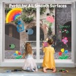 Crayones para Cristal Jarmelo – 6 uds. Lavables
