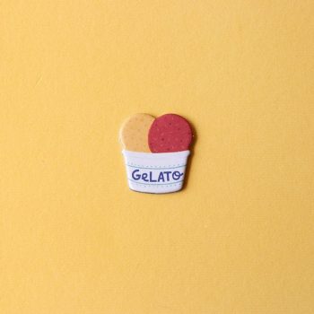 Pieza de helado de dos bolas del juego Gelato de Londji