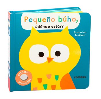 Pequeño búho dónde estás libro para bebés con solapas y espejo
