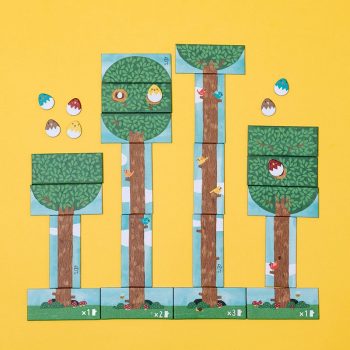 Juego Piu Piu de Londji con árboles y pollitos desde 4 años