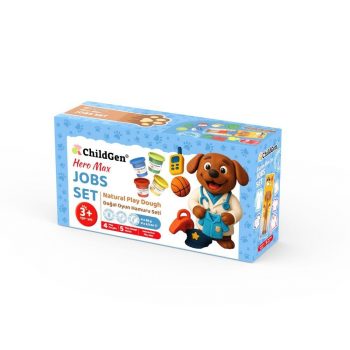 Plastilina natural Paw Pals Hero Max de Childgen para jugar a las profesiones