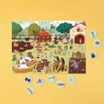 Puzzle Farmtastic 36 piezas con caja tractor – Londji