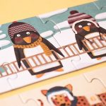 Puzzle progresivo 1 al 10 10 Penguins – caja | Londji