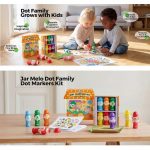 set-creativo-marcadores-dot-family-jarmelo-6-colores