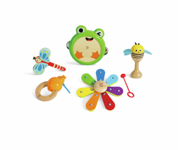 Kit de instrumentos musicales infantiles Hape de la naturaleza