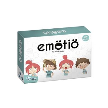 Emotio de Átomo Games, juego de cartas para trabajar las emociones desde 4 años