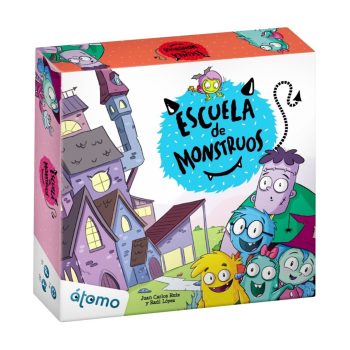 Juego de mesa Escuela de Monstruos de Átomo Games para niños desde 5 años