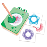 Espirógrafo infantil Hape en uso