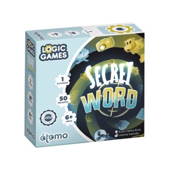 Secret Word de Átomo Games, juego de lógica y palabras desde 6 años